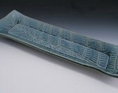 Tray with Fern Design