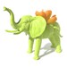 Elephant Planter Green Great Dorm, Nursery, Decor or Baby Shower Gift Ready to Plant