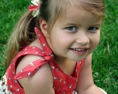 Petal Power Sundress INSTANT DOWNLOAD PDF Sewing Pattern for Toddlers Girls in Sizes 9 months, 1, 2, 3, 4, 5, 6, 7 and 8