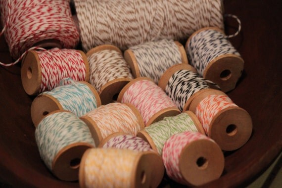 Bakers Twine - Sampler Pack - assorted colors - 70 yards sampler Il_570xn