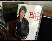 Michael Jackson BAD Vinyl Album Cover Notebook