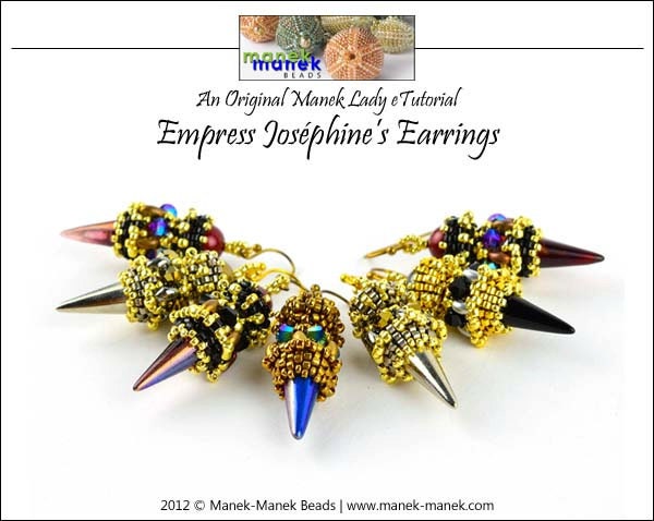 eTUTORIAL Empress Josephine's Earrings