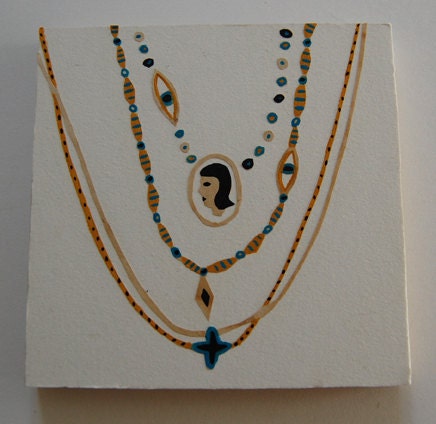 Necklace (original painting)