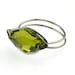Crystal Ring Swarovski CMA Awards Limited Quantity Olivine Green Diamond Leaf