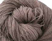 Hand Dyed Angora Silk Laceweight Yarn 435yds 50g Stone