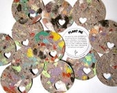 Plantable Paper Tags - Flower Seed - Ultimate Recycled Rounds