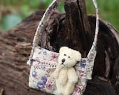 Best Friend (Tan Bear) Mori Girl Bag for Middie Blythe Doll