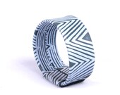 Leather bangle