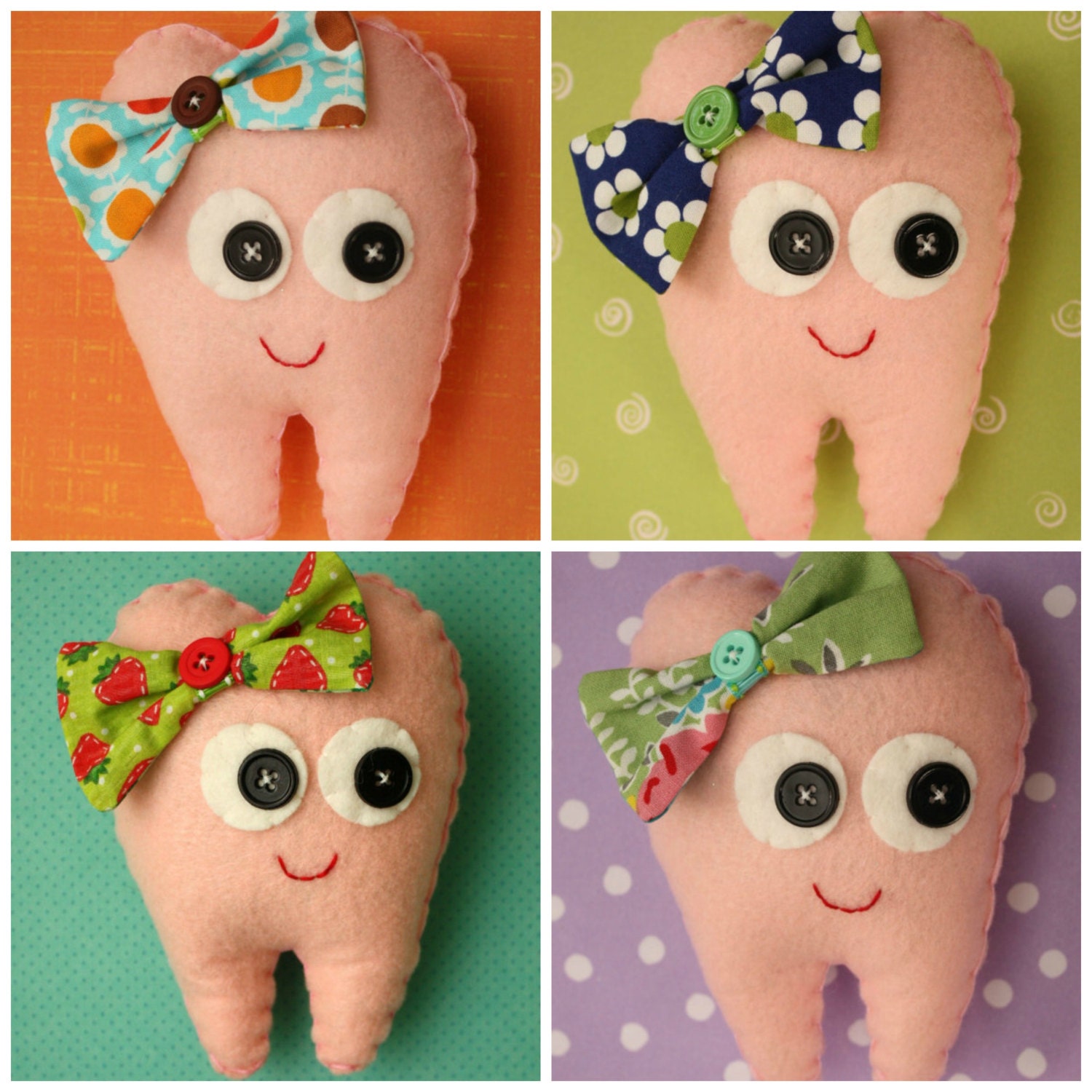 Felt Plush Tooth Fairy Pillow SALE