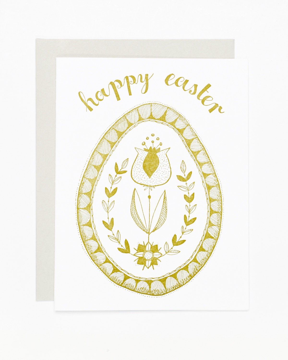Happy Easter Card (Botanic)