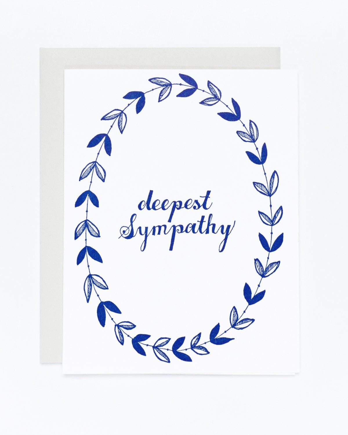 Deepest Sympathy Card (Botanic)