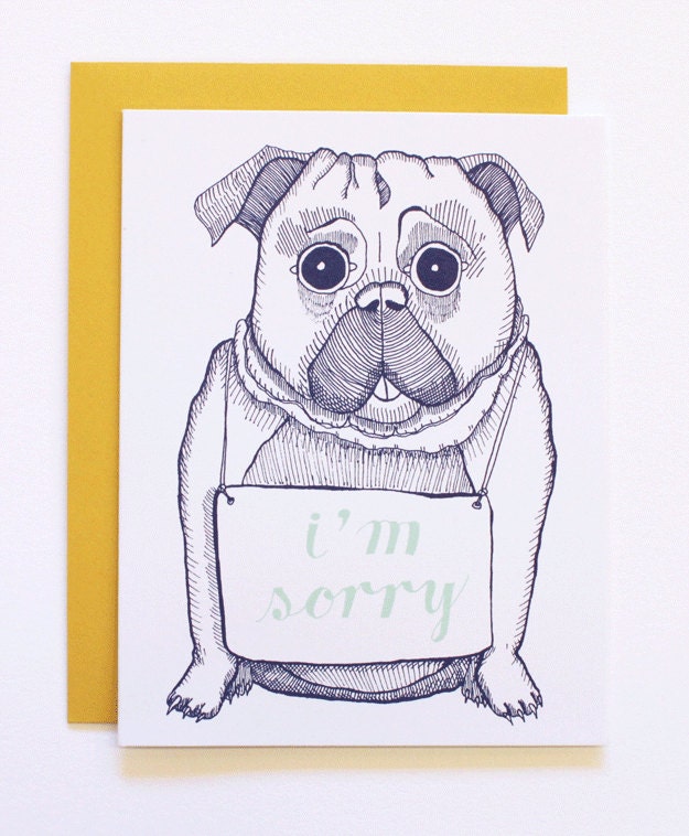 I'm Sorry Card