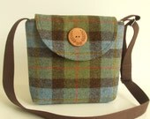 Harris Tweed Satchel - Macleod Check Weave - Messenger - Cross Body
