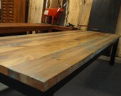 Beach House farm table with matched bench