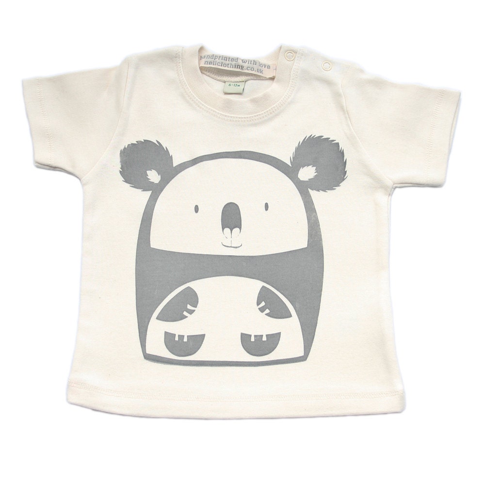 Cuddly Koala organic cotton baby t shirt