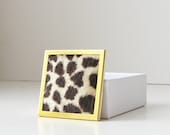 Animal Print Brooch Cheetah pattern Tribal theme