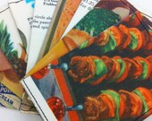 Slim Wallet- Vintage Cookbooks- choose 1