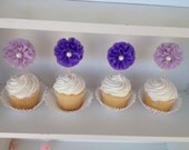 Ruffled Cupcake Toppers Set of Six for Birthday Party Il_170x135