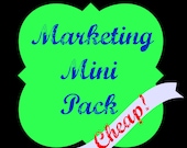 Mini Marketing Pack Etsy Shop Help Level One Custom For Your Shop