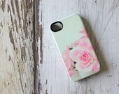 iPhone Case 4,4s and 5 - Pink Roses