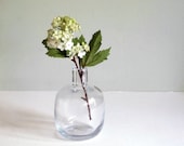 Vintage Blenko Bud Vase Glass Mid Century Modern No. 6424 Clear Collectibles - CalloohCallay