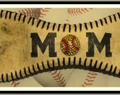 Baseball Cuff Bracelet / Recycled Baseball