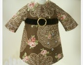 LADYBIRD HOUSE Blythe Outfit Brown And Flower Dress