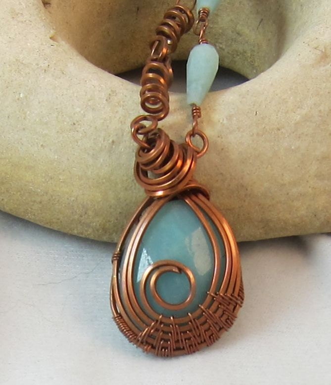 Wire Woven Pendant Tutorial