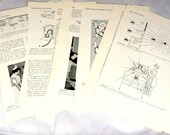 I love Nurses 20 Vintage book pages craft supplies ephemera Scrapbooking, smash book, art journals, art cards