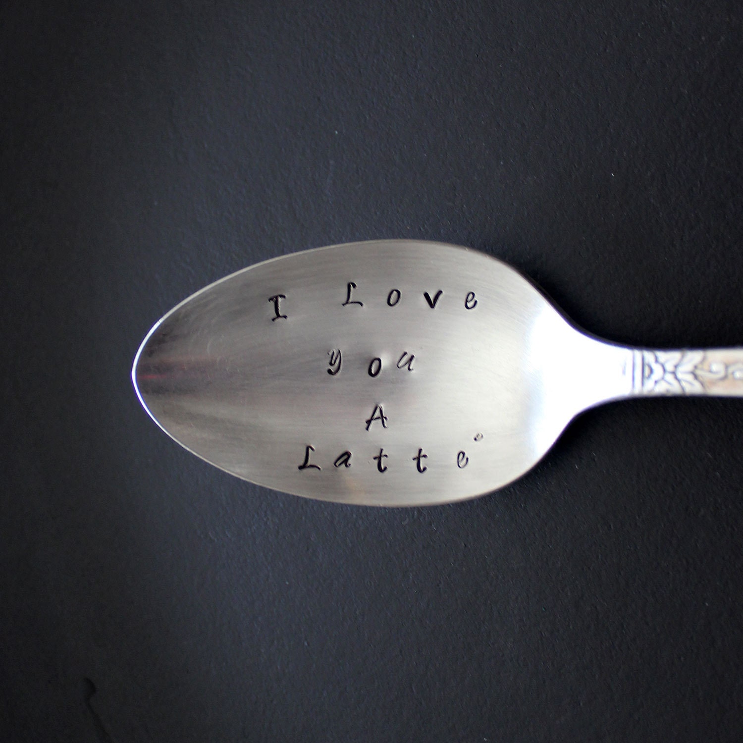 I Love You A Latte Vintage Spoon Gift