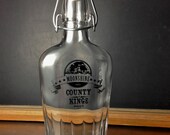 Moonshine Glass Flask