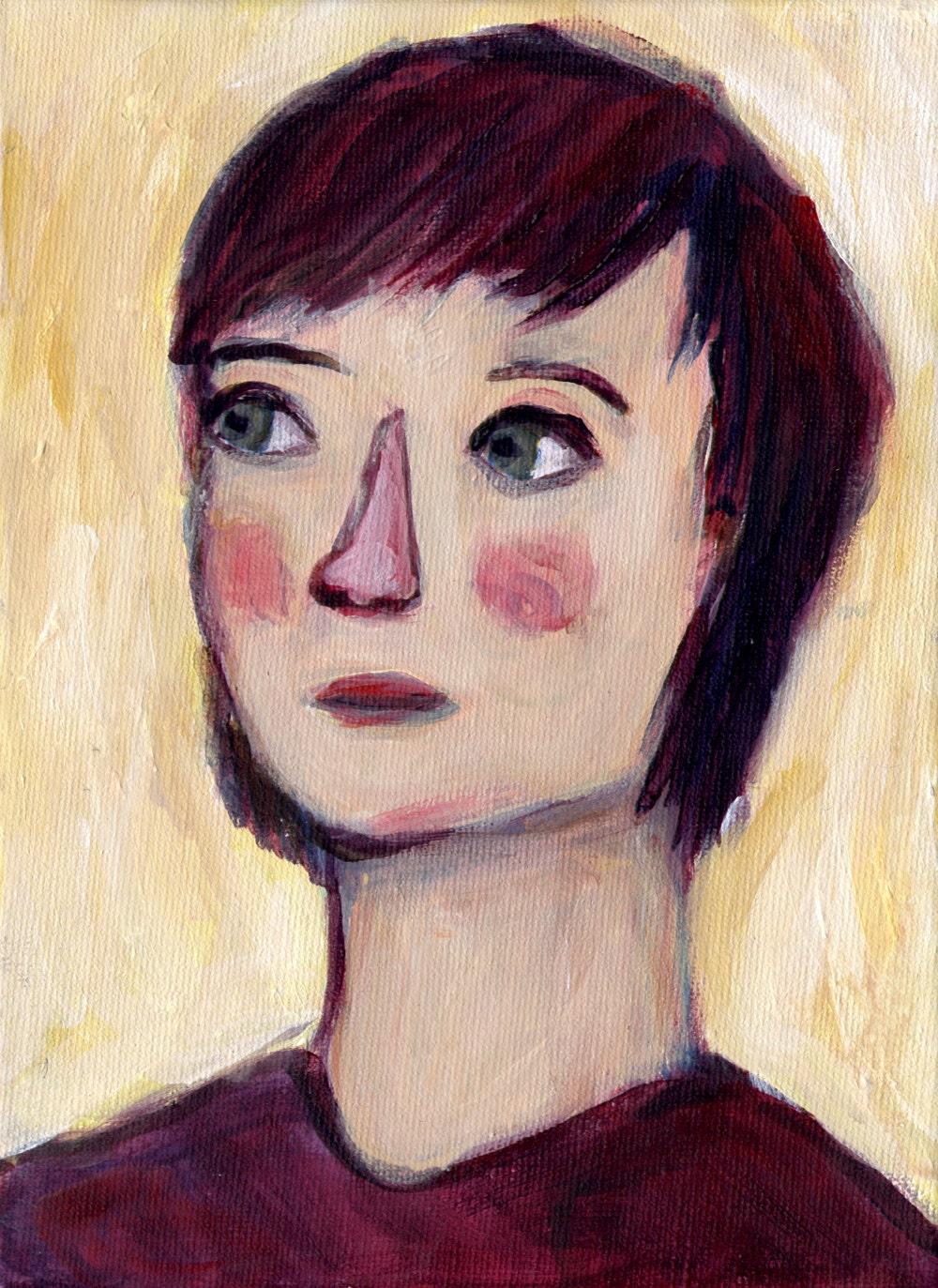 Benjamin - 5x7 Print - Portrait Illustration