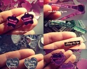 Custom Jewelry Tags  With Your Logo laser cut and engraved