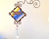 Dragonfly Suncatcher withChandelier Crystal