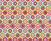Little Matryoshka fabric by Carly Griffith for Riley Blake Designs- Matryoshka Sprout in Aqua- 1 yard or by the yard