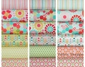 So Happy Together quilt or craft fabric bundle by Riley Blake Designs- Entire Line Fat Quarter Bundle, 18 total