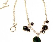 Green Malachite Gemstone Necklace