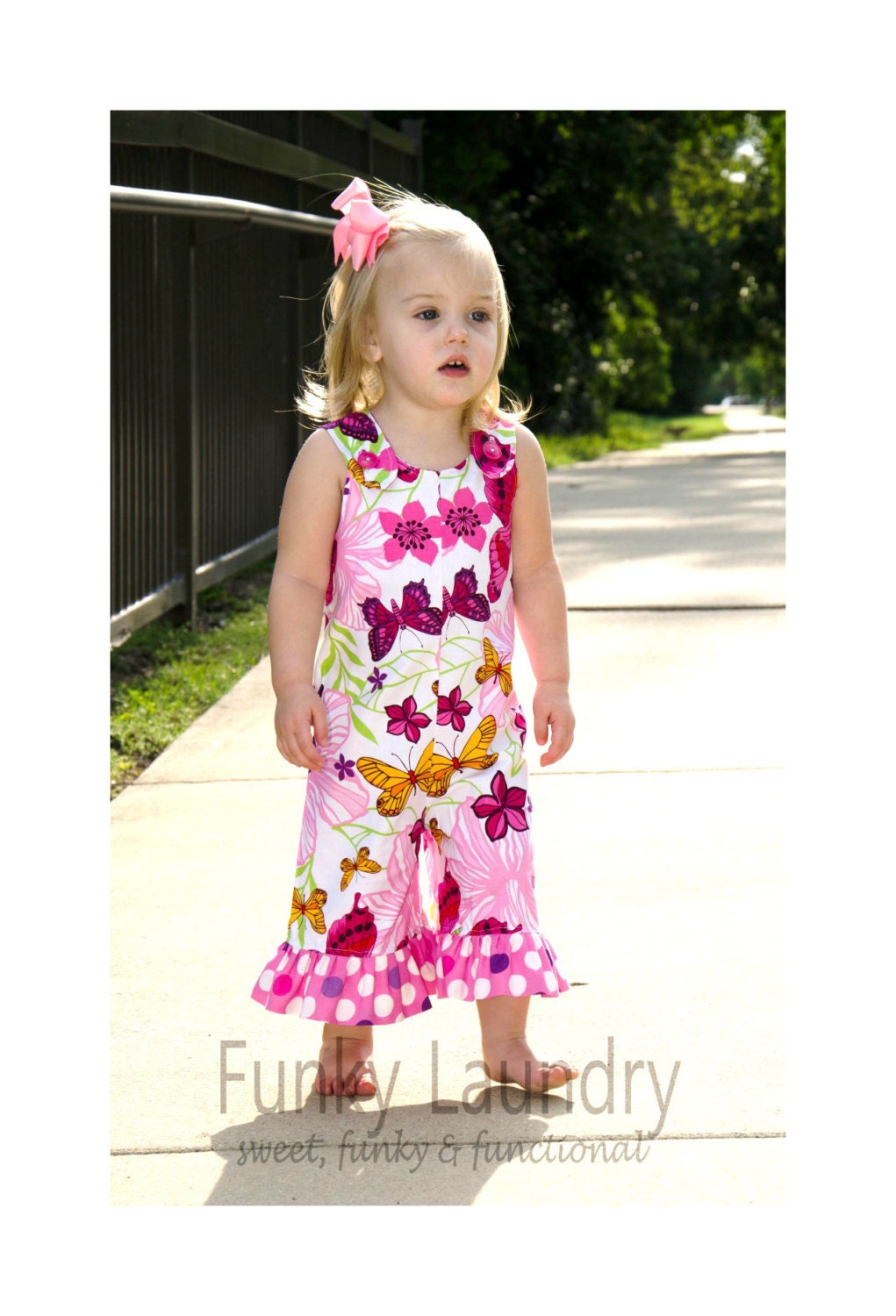 Whimsy Couture Sewing Pattern Tutorial PDF ebook -- Boys Overalls -- with girls version NB - 5t Instant