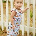 On Sale 2.50 Off Whimsy Couture Sewing Pattern Tutorial PDF ebook -- Boys Overalls -- with girls version NB-5t Instant