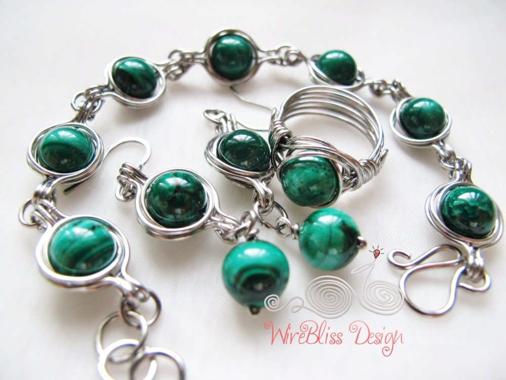 TUTORIAL - Twice Around The World (TAW) Wire Wrapped Bracelet