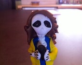 Day of the dead/Dia de los Muertos skeleton/MayeliArtt Jenny Rivera. Art doll sculpt