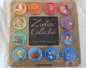 Zodiac Collection - Astrology Button Set of 12 (complete)