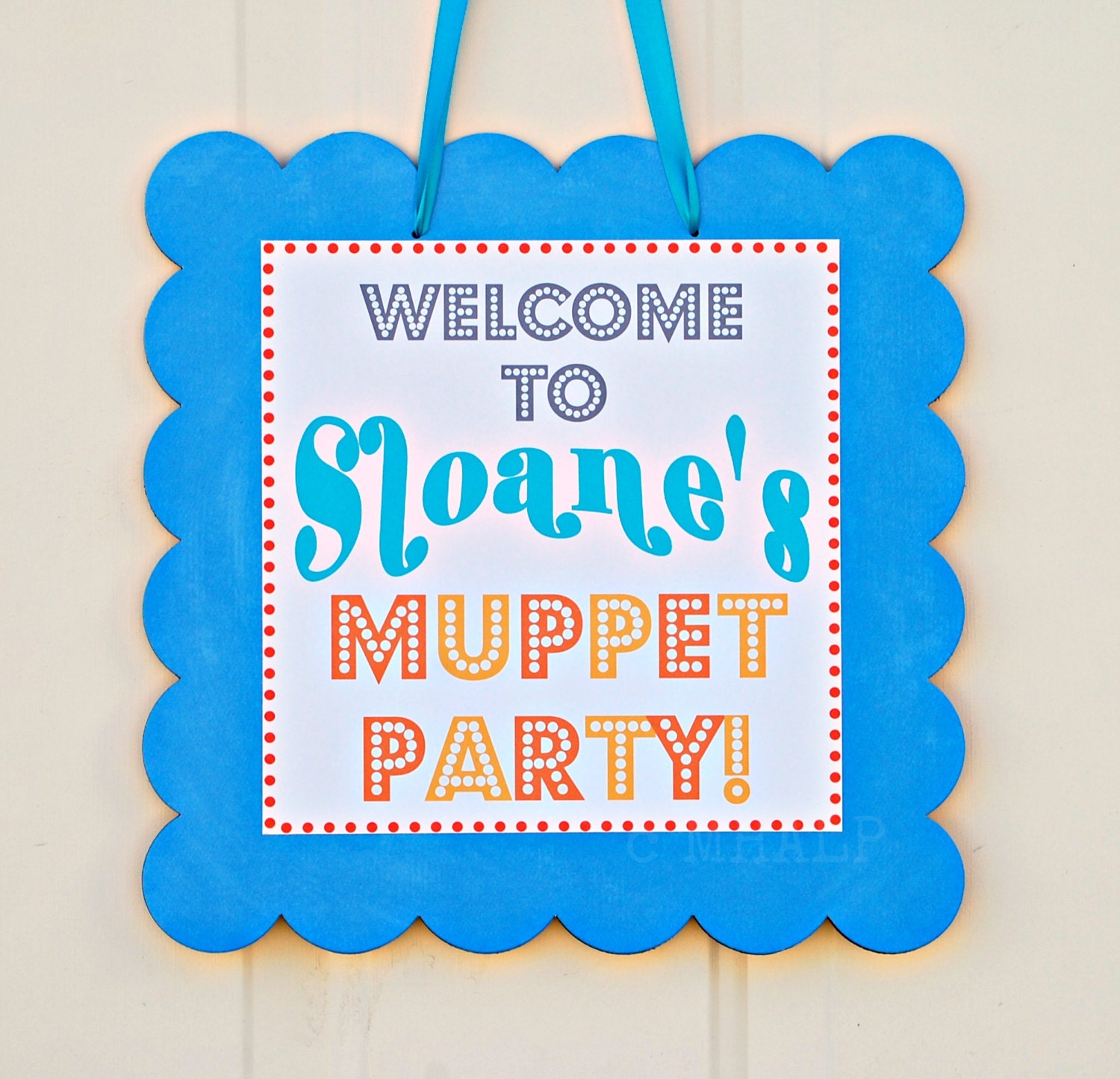 The Vintage Muppet Collection - Coordinate Door Sign from Mary Had a Little Party