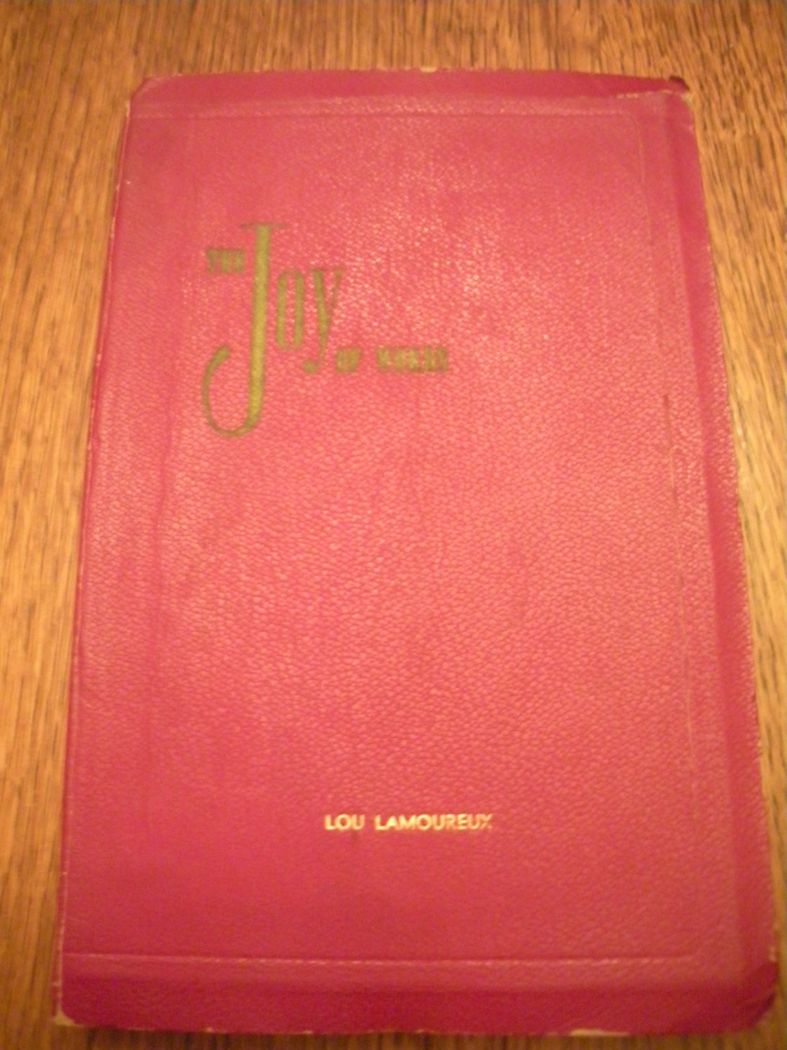 1961 The Joy of Words by Lou Lamoureux