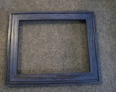 8 X 10 Red Oak Blue Dye Picture frame