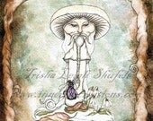 Mushroom of Balance  Open Edition Print