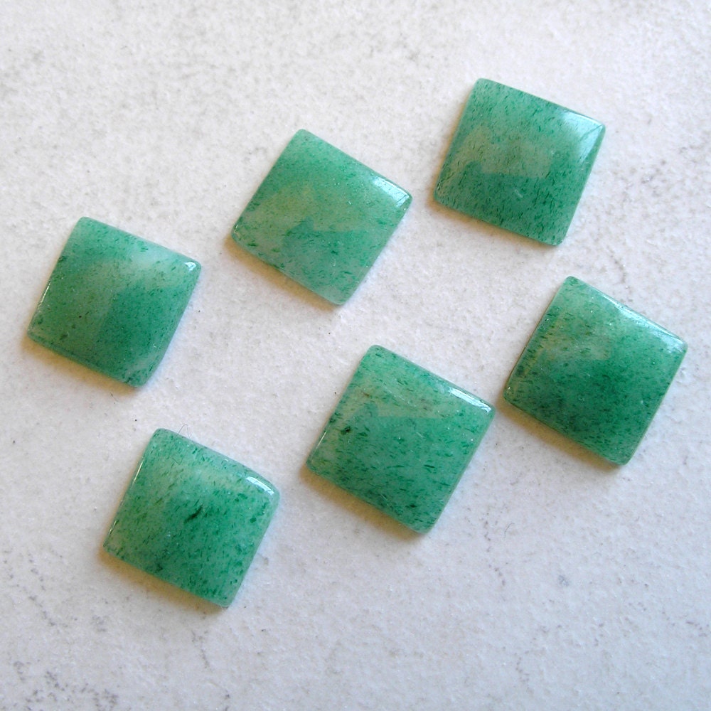 Green Aventurine Square Cabochon