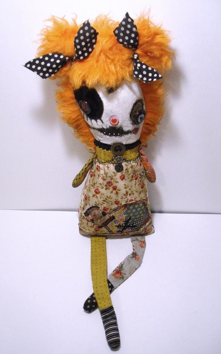 Handmade Art Doll ( Monster Lily McGilly)