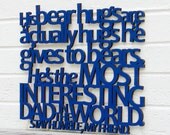 CLEARANCE: Most Interesting Dad in the World (Discontinued Sign, fathers day)