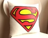 Superman Throw Pillow